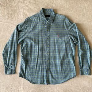 Ralph Lauren Long-Sleeve Button Down Shirt (plaid)